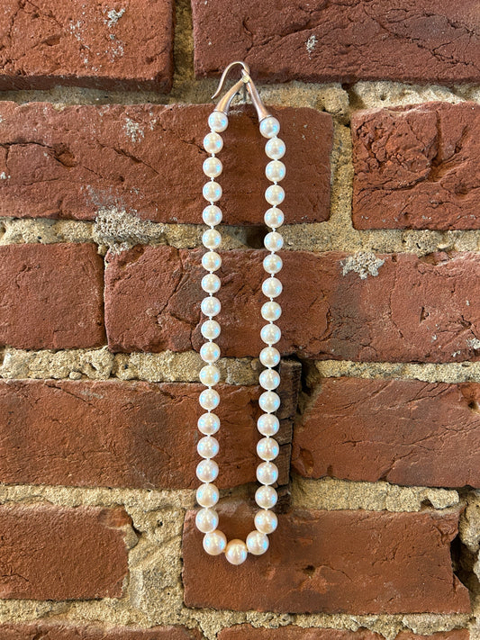 Peach Pearl Necklace
