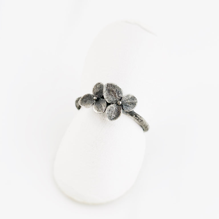 Oxidized Sterling Silver Stacking Rings