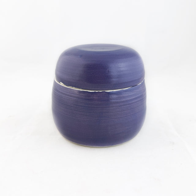 Periwinkle Purple Cap Jar