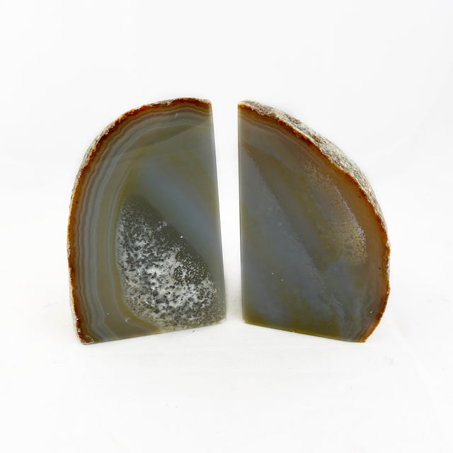 Agate Bookends