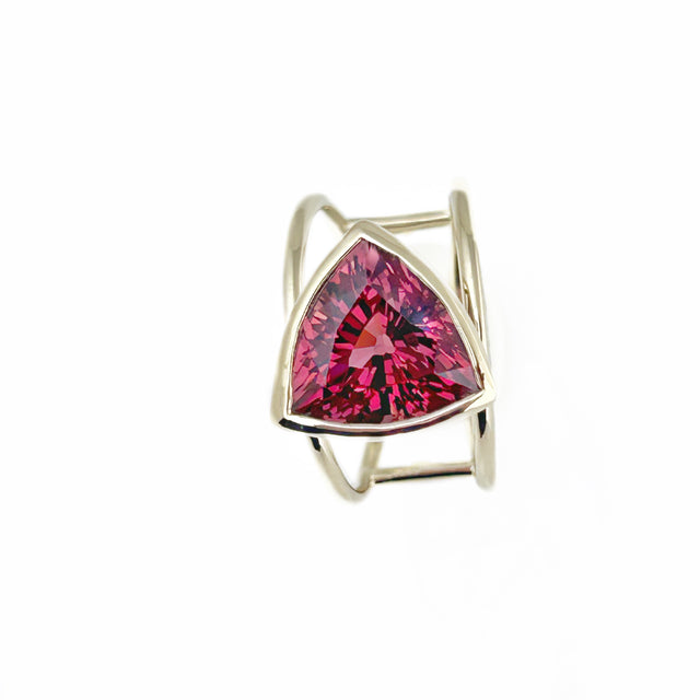 Rhodolite Garnet Ring