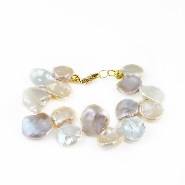 Freshwater Petal Pearl Bracelet