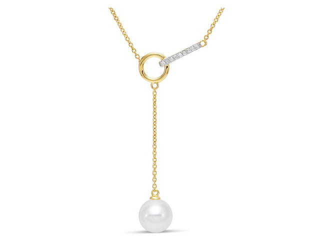 ASYMMETRICAL CIRCLE CHAIN DROP PENDANT NECKLACE