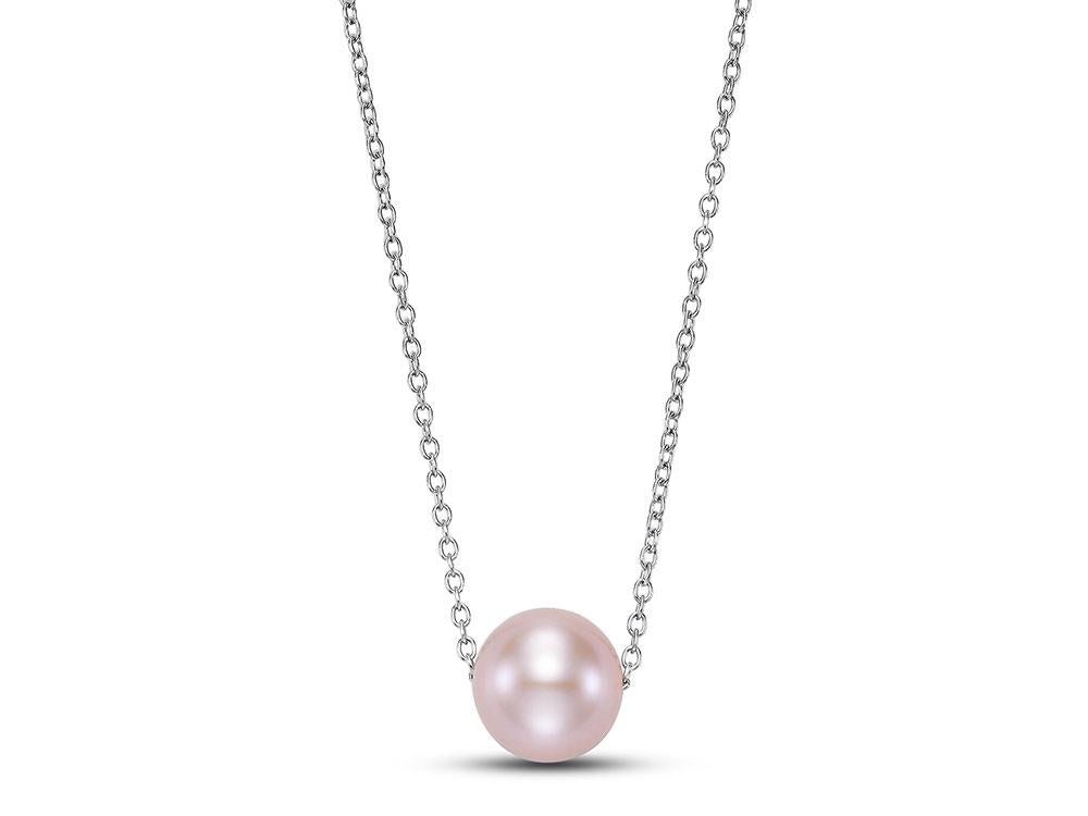 FLOATING PEARL PENDANT NECKLACE