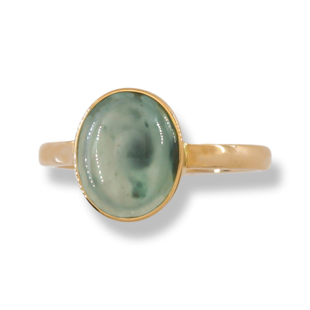 Mossy Jade Ring