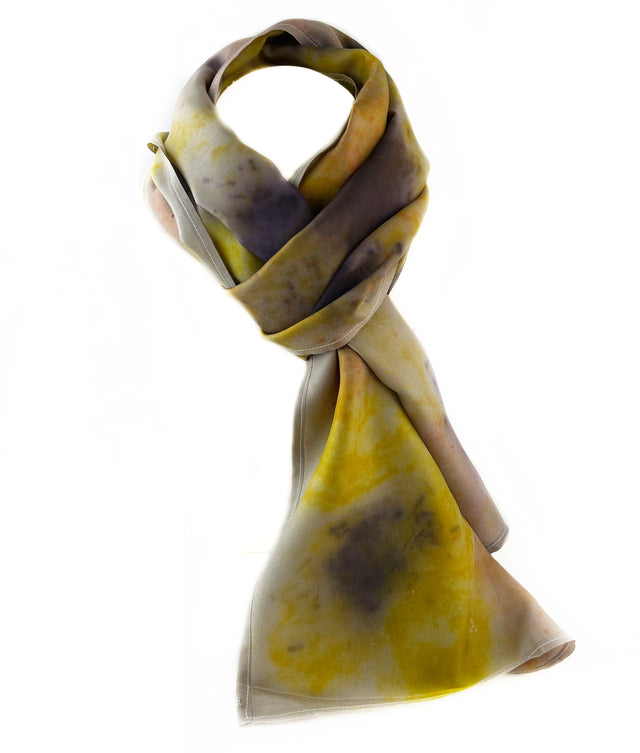 Botanical Solar-Dyed Silk Scarf II