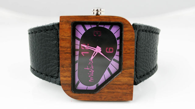 Mistura Avanti Wood Wristwatch (Black)