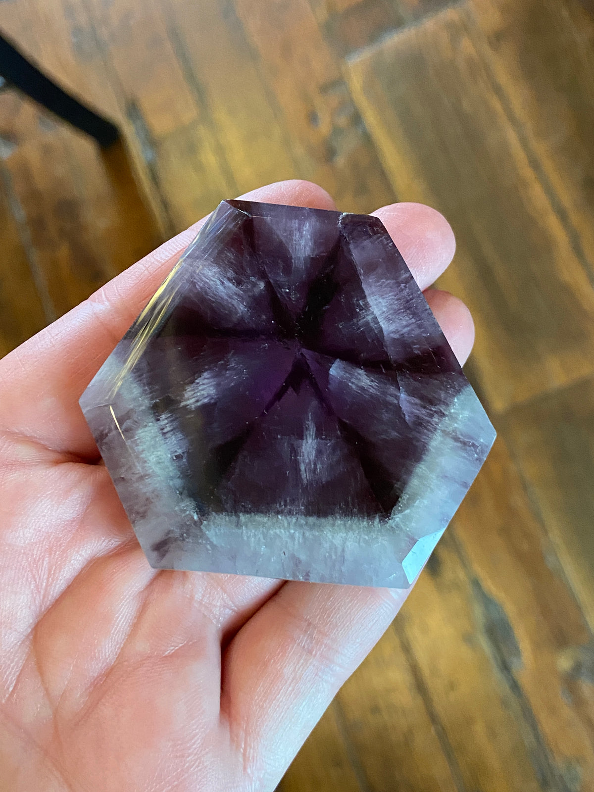 Amethyst Trapiche Slice