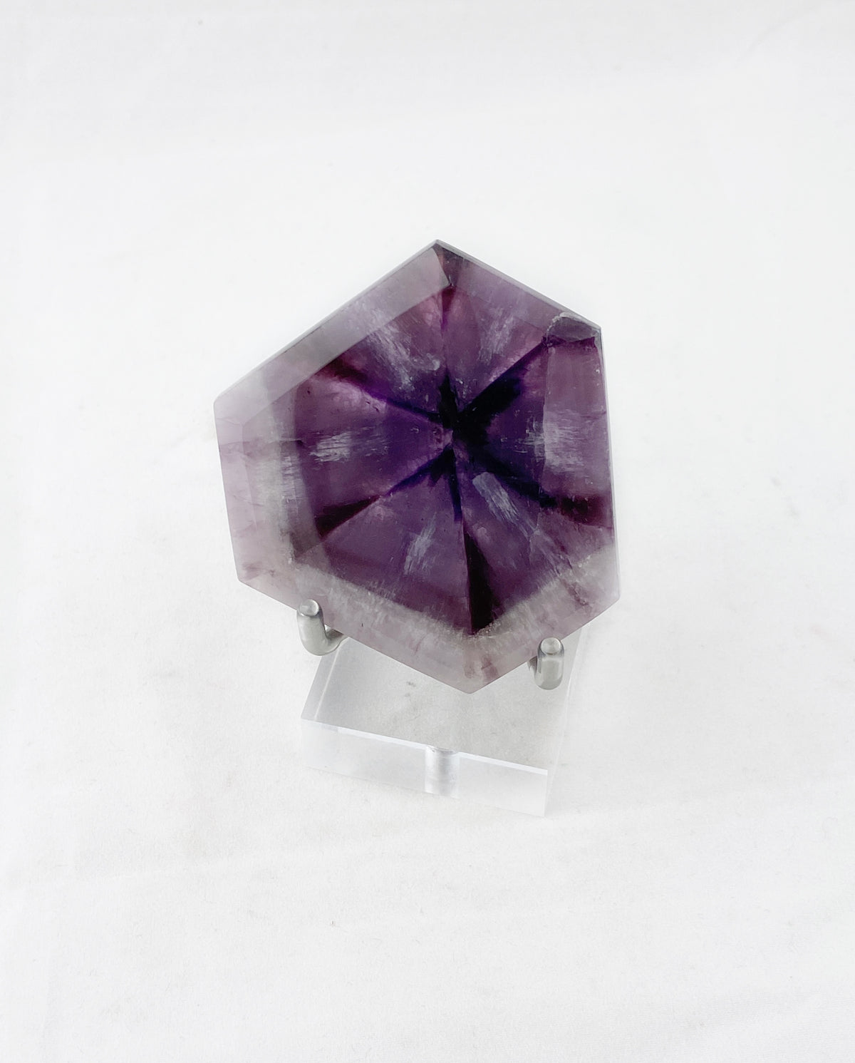 Amethyst Trapiche Slice