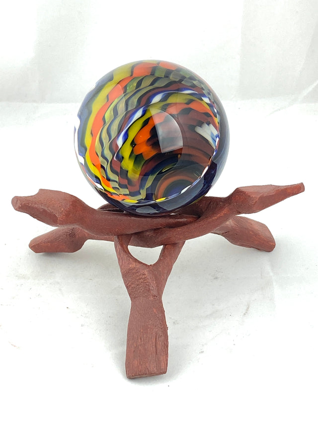 Bright Colors Wave Vortex Marble