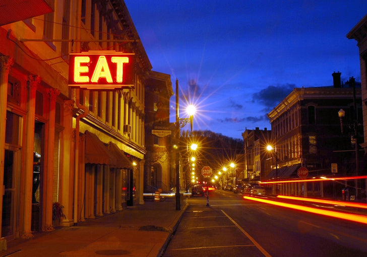 EAT Gallery in downtown Maysville, Kentucky