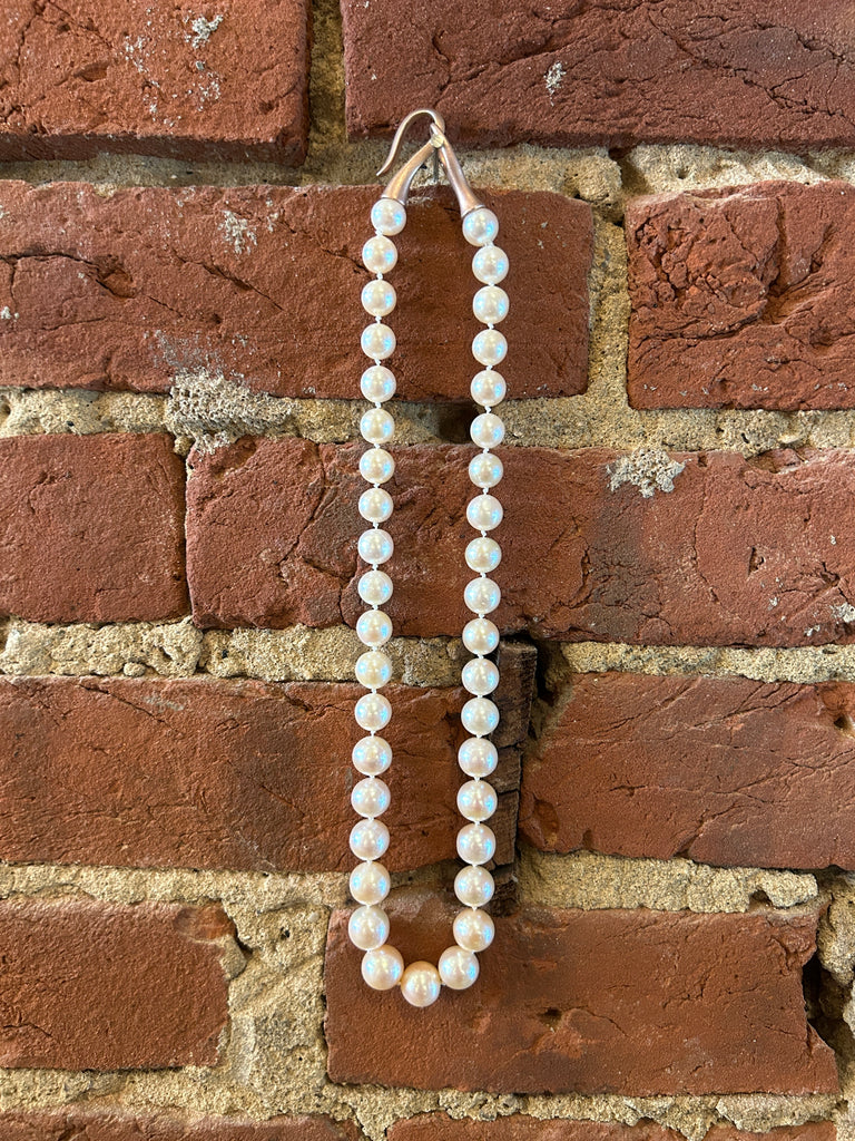 Peach Pearl Necklace