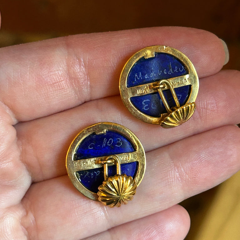 Intarsia Cufflinks