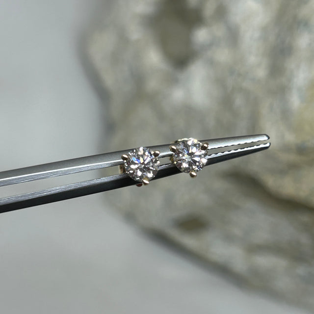 0.60ctw Diamond Studs 14KYG