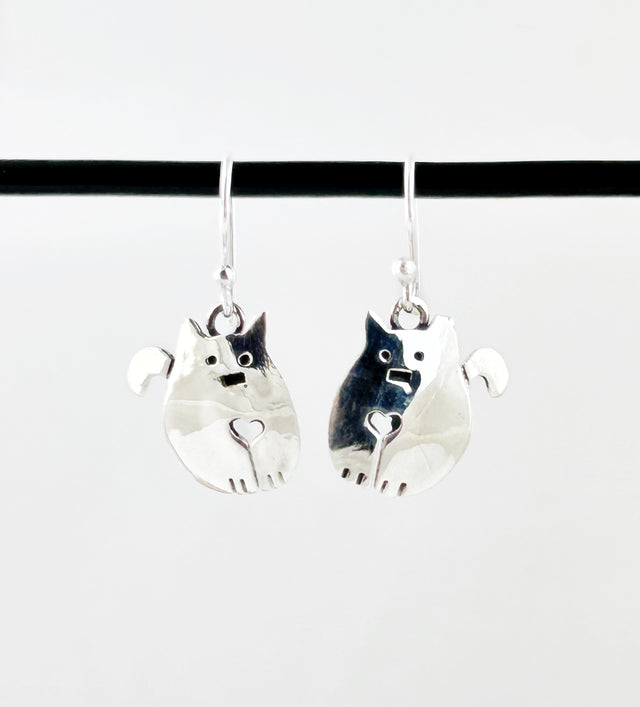 Fat Cat Earrings