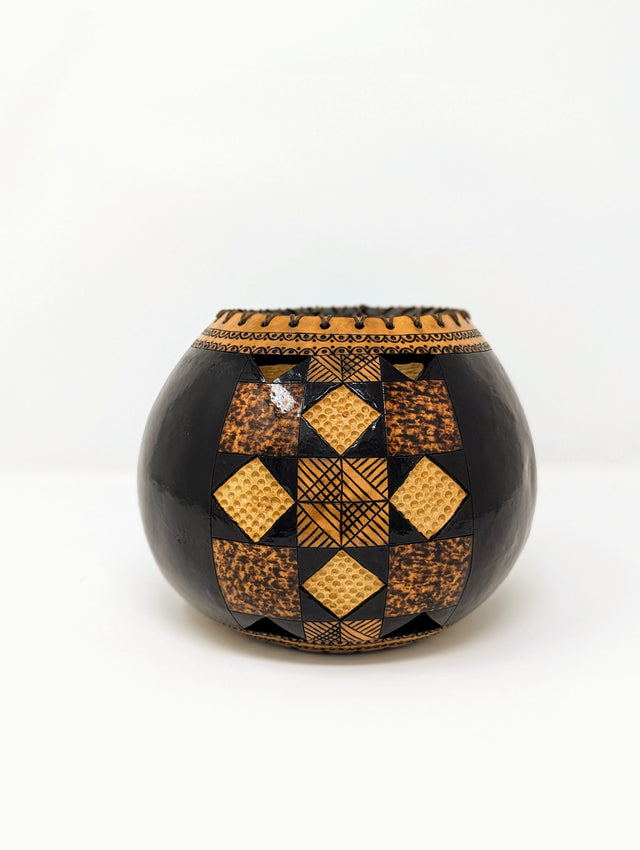 Patchwork Gourd Bowl