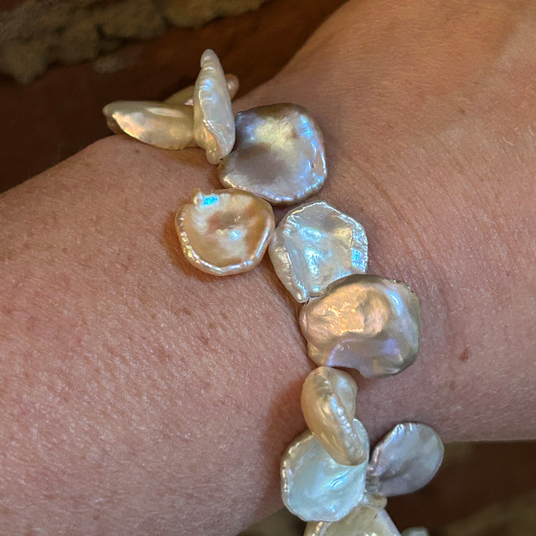 Freshwater Petal Pearl Bracelet