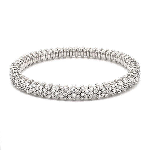 Flex Diamond Tennis Bangle