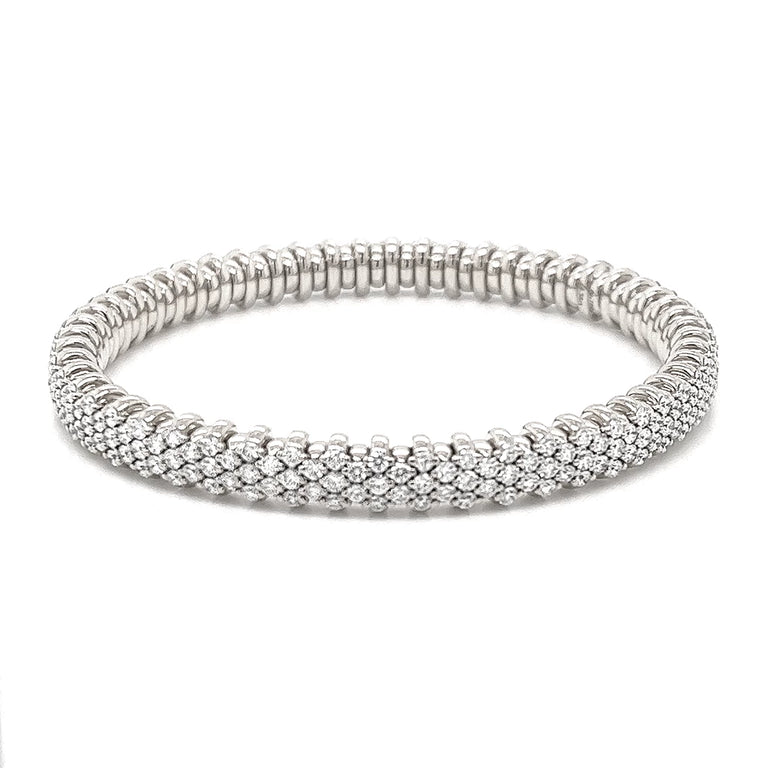 Flex Diamond Tennis Bangle