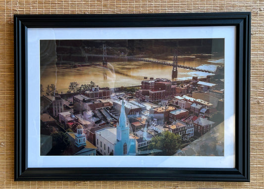 Historic Downtown Maysville and Simon Kenton bridge