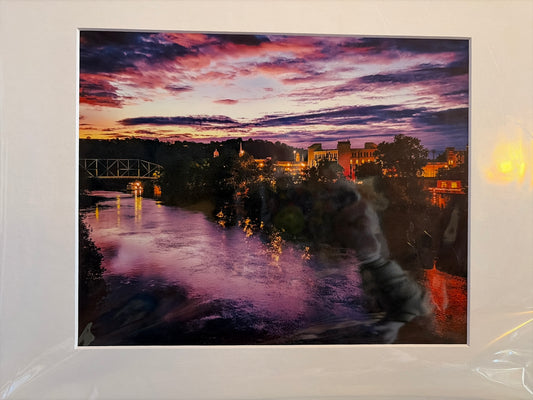 "Frankfort at Dusk, Franklin County" Photgraph (mat)