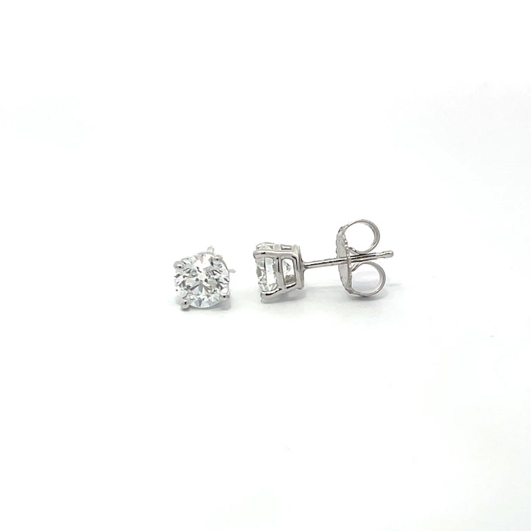 Diamond Stud Earrings