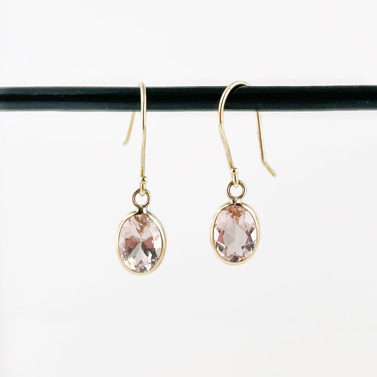 Morganite Earrings