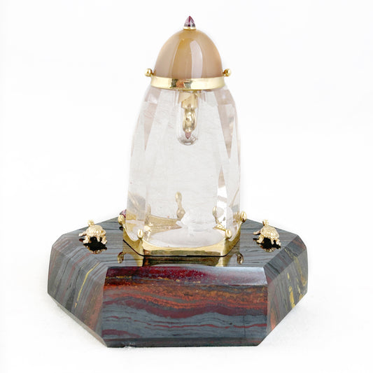 "Tortoise 'n' the Hair" Jewel 'Bottle