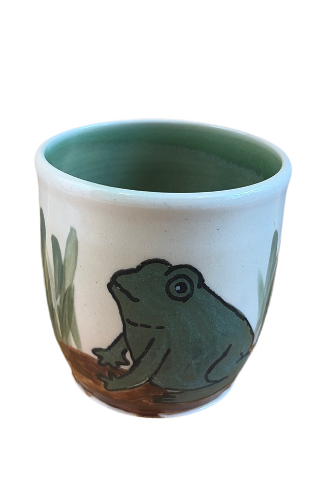 Green "Frog" Cup