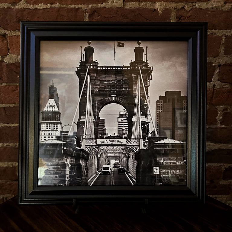"Roebling Bridge, Kenton County" Photograph