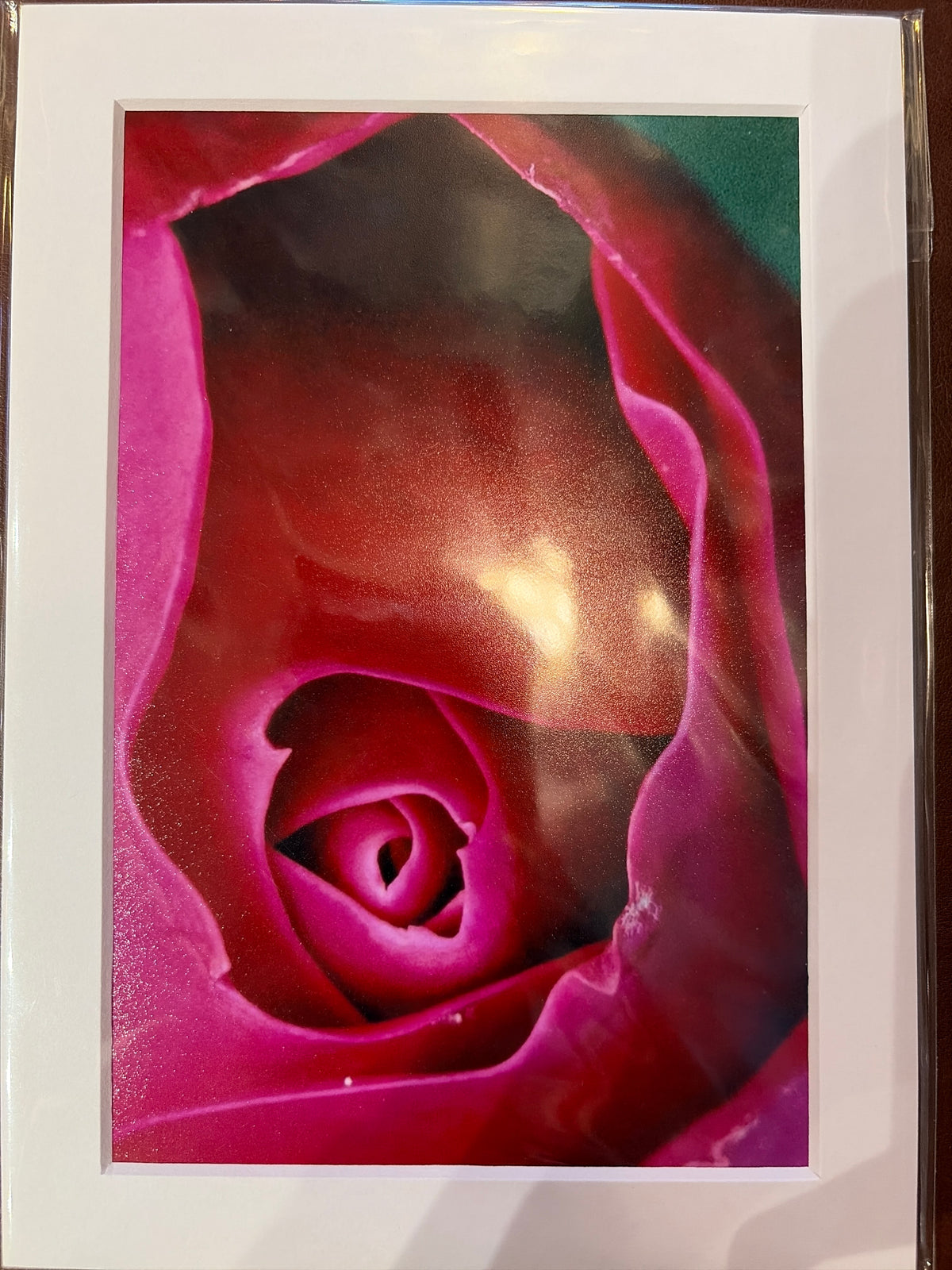 "Rose Heart, Logan County" Photograph (mat)
