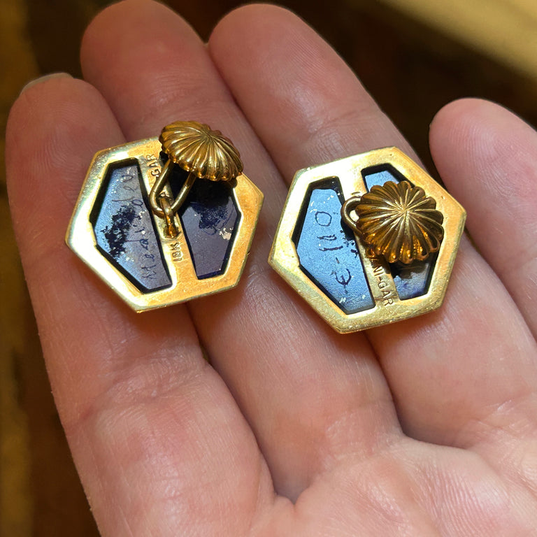 Intarsia Cufflinks