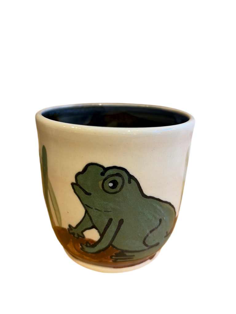 Blue "Frog" Cup