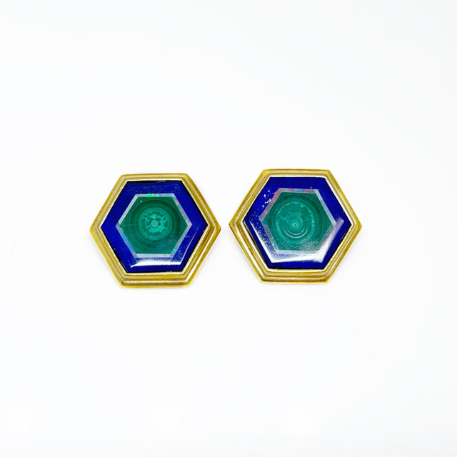Intarsia Cufflinks