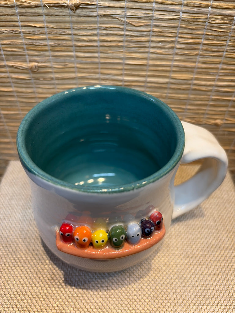 "Rainbow Bean Shelf" Mug lll