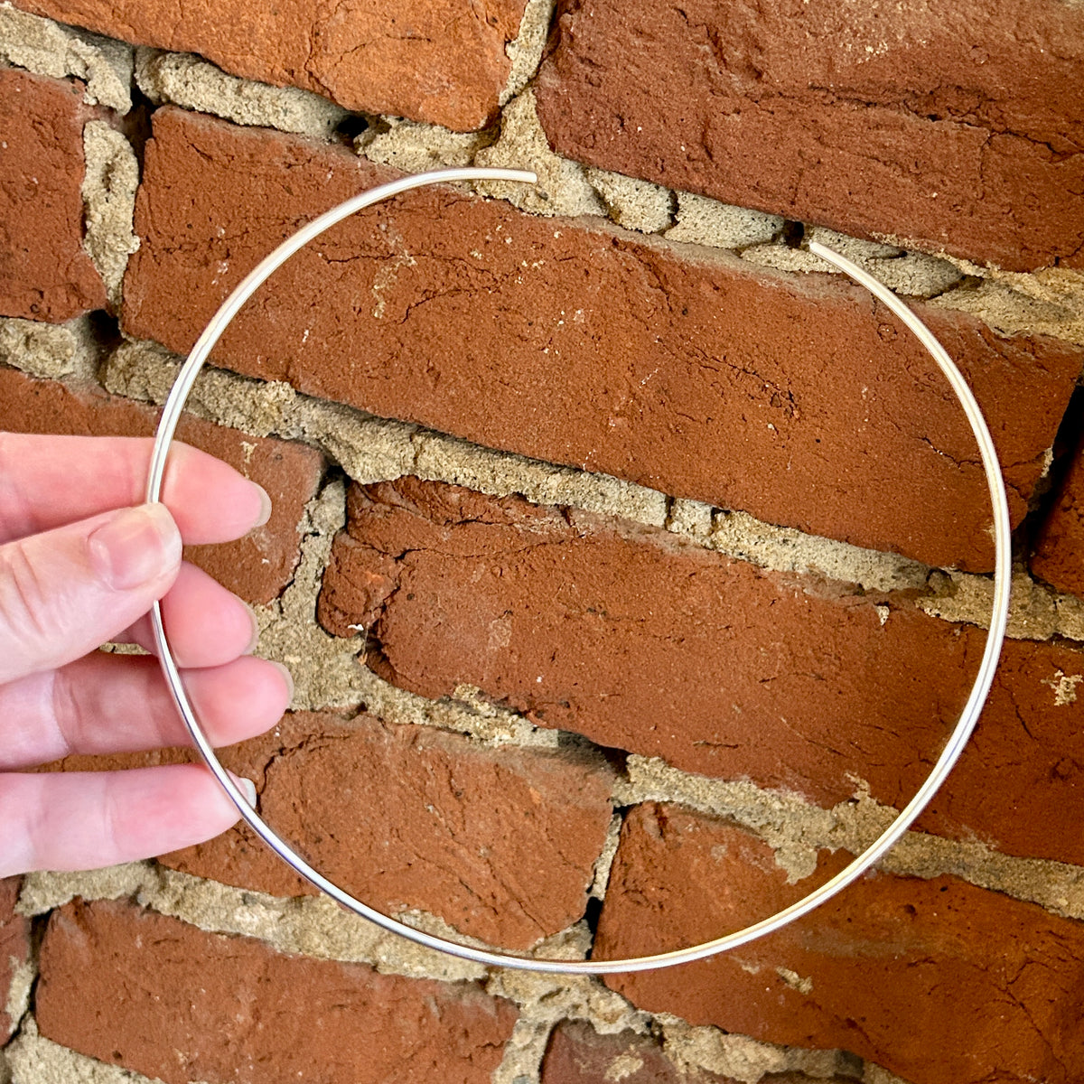 Sterling Flex Collar Necklace