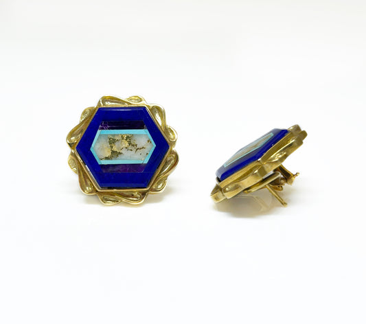 Intarsia Earrings