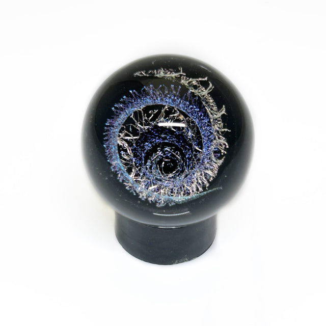 Dichroic Swirl 1.5" Glass Sphere