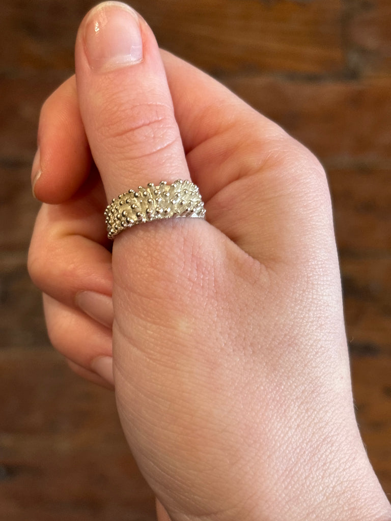 Silver “Coral” Ring