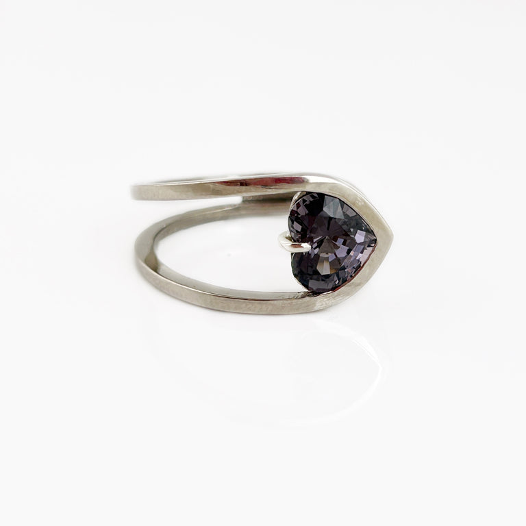 Purple Spinel Ring