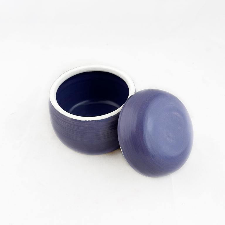 Periwinkle Purple Cap Jar