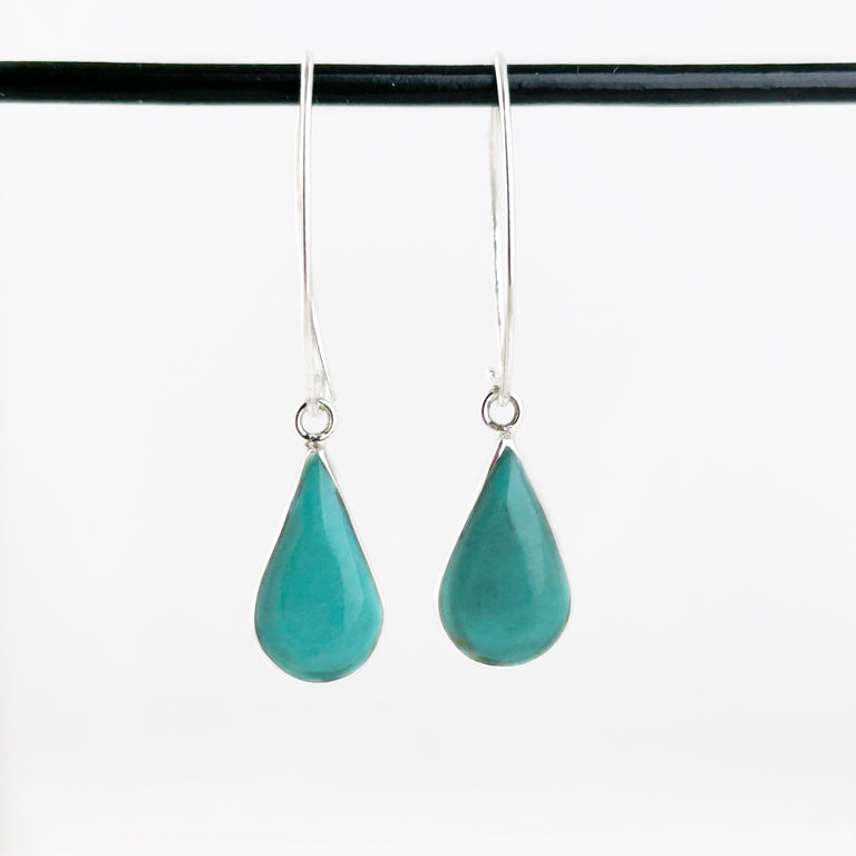 Turquoise Teardrop Earrings