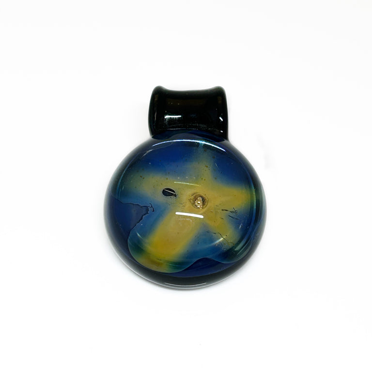 Flare Sea Star Comet Pendant Necklace