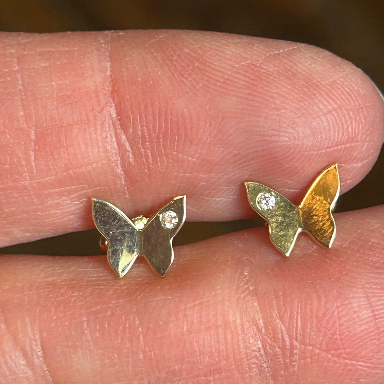 Butterfly Stud Earrings