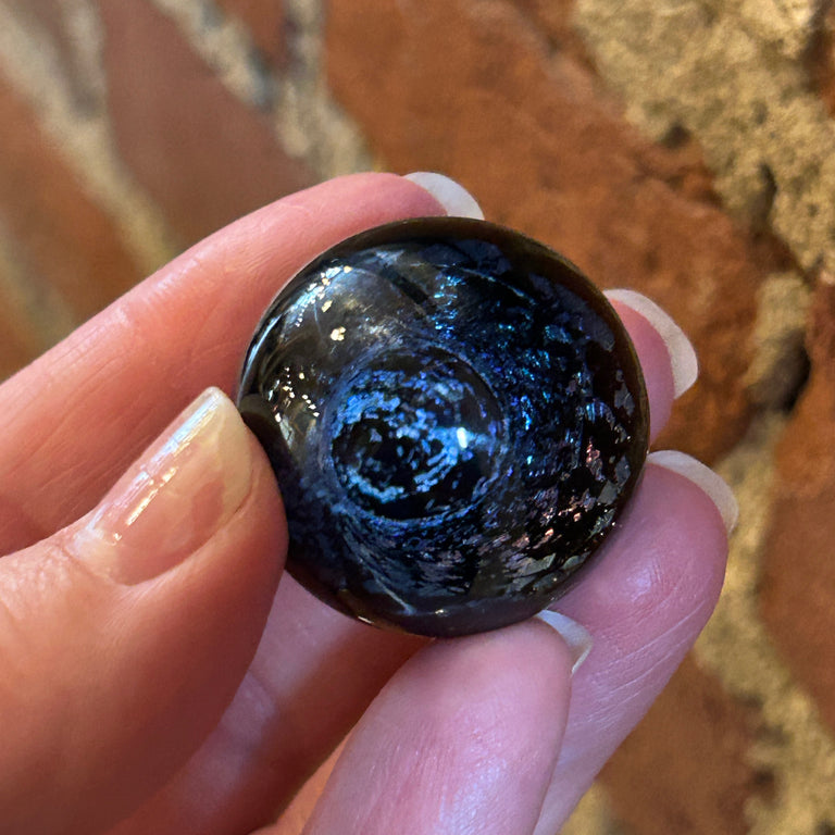 Dichroic Vortex 1" Glass Sphere