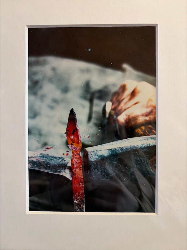 "Fort Boonesborough Blacksmith, Madison County" Photograph (mat)