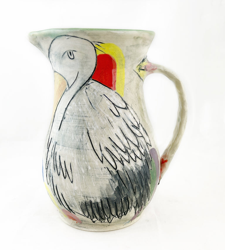 "Tale of 2 Storks" Pitcher