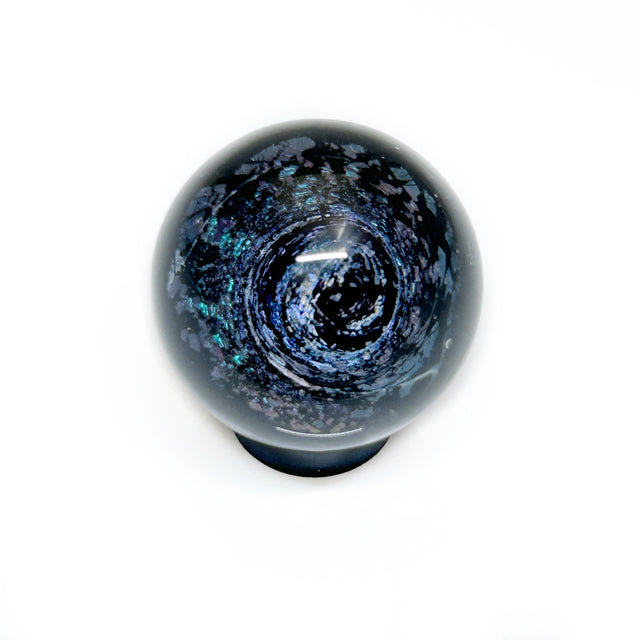 Dichroic Vortex 1" Glass Sphere