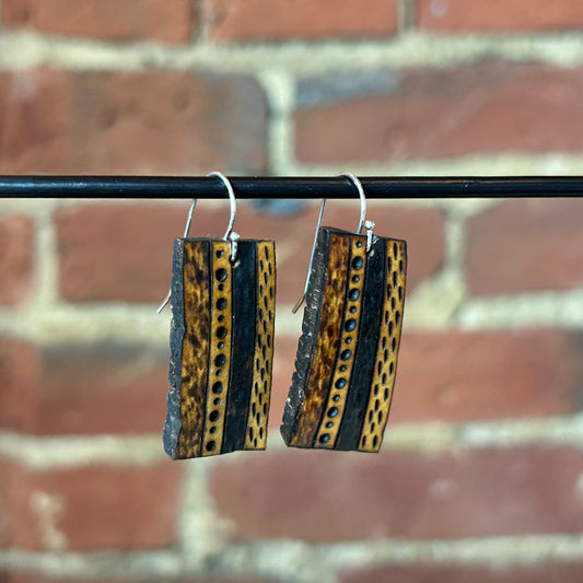Gourd Tile Earrings
