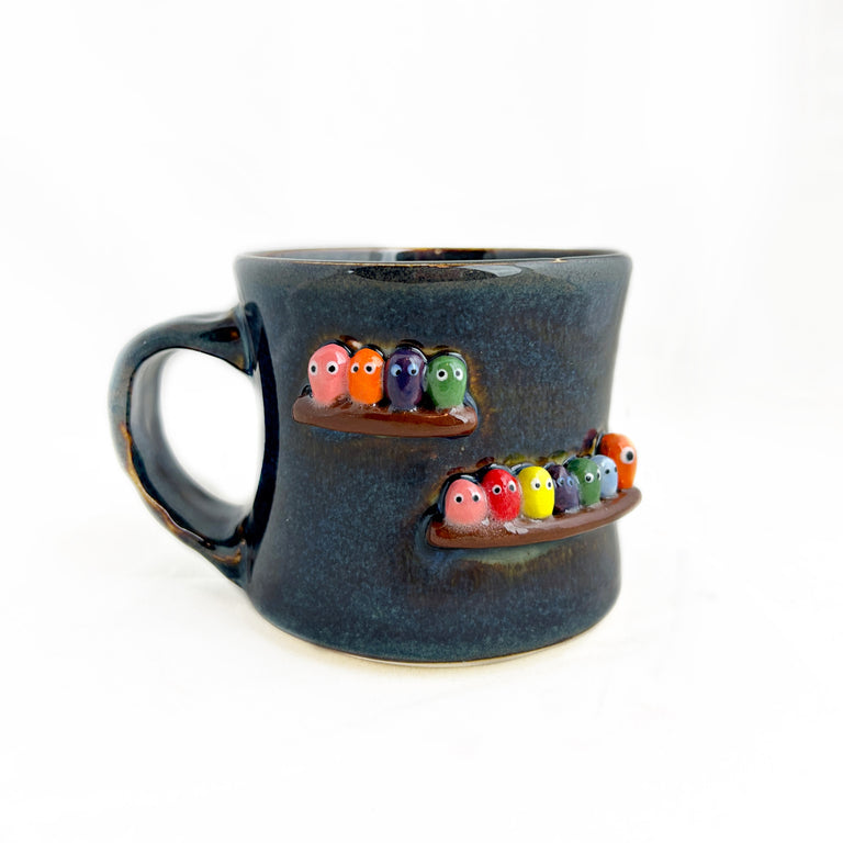 "Beans on Shelves" Mug